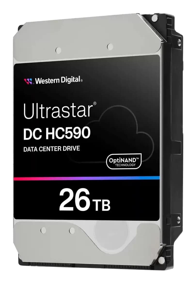 WD Ultrastar DC HC590 3.5"" 24 Tt, 7200 RPM, 512 MB, 550 WRL, SAS -kovalevy (yrityskäyttöön)