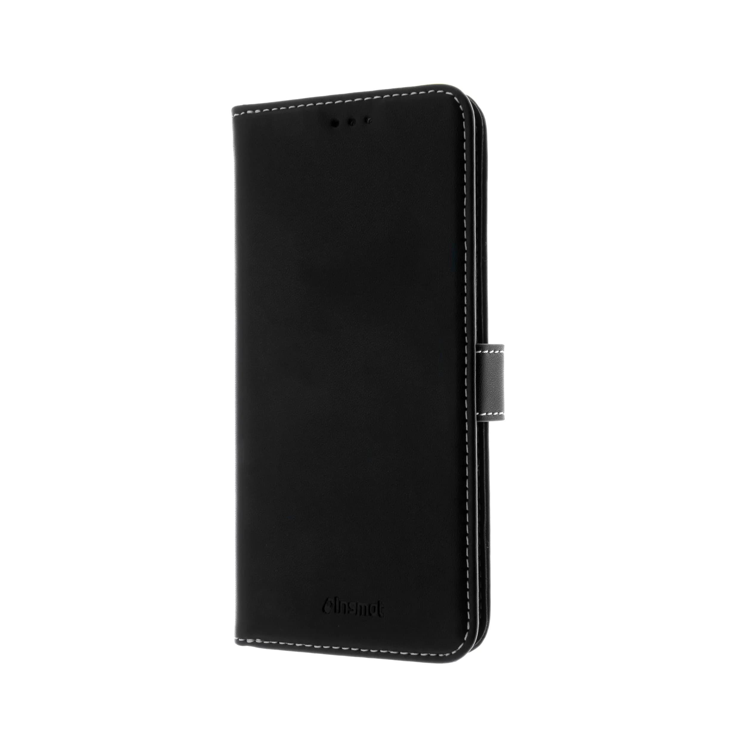 Insmat Flip Case, Honor 90 -lompakkokotelo, Musta