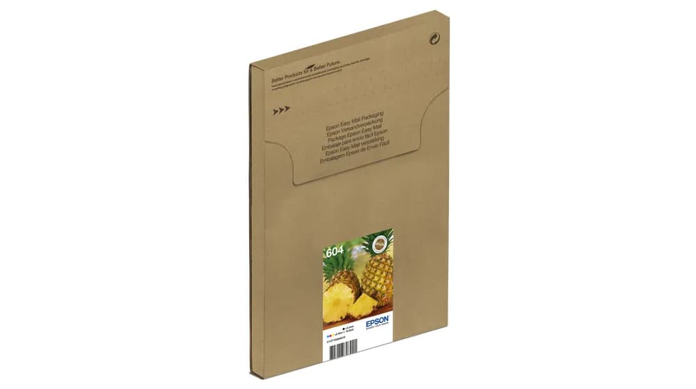Epson 604 EasyMail-mustekasettipakkaus, monivärinen, 4 kpl