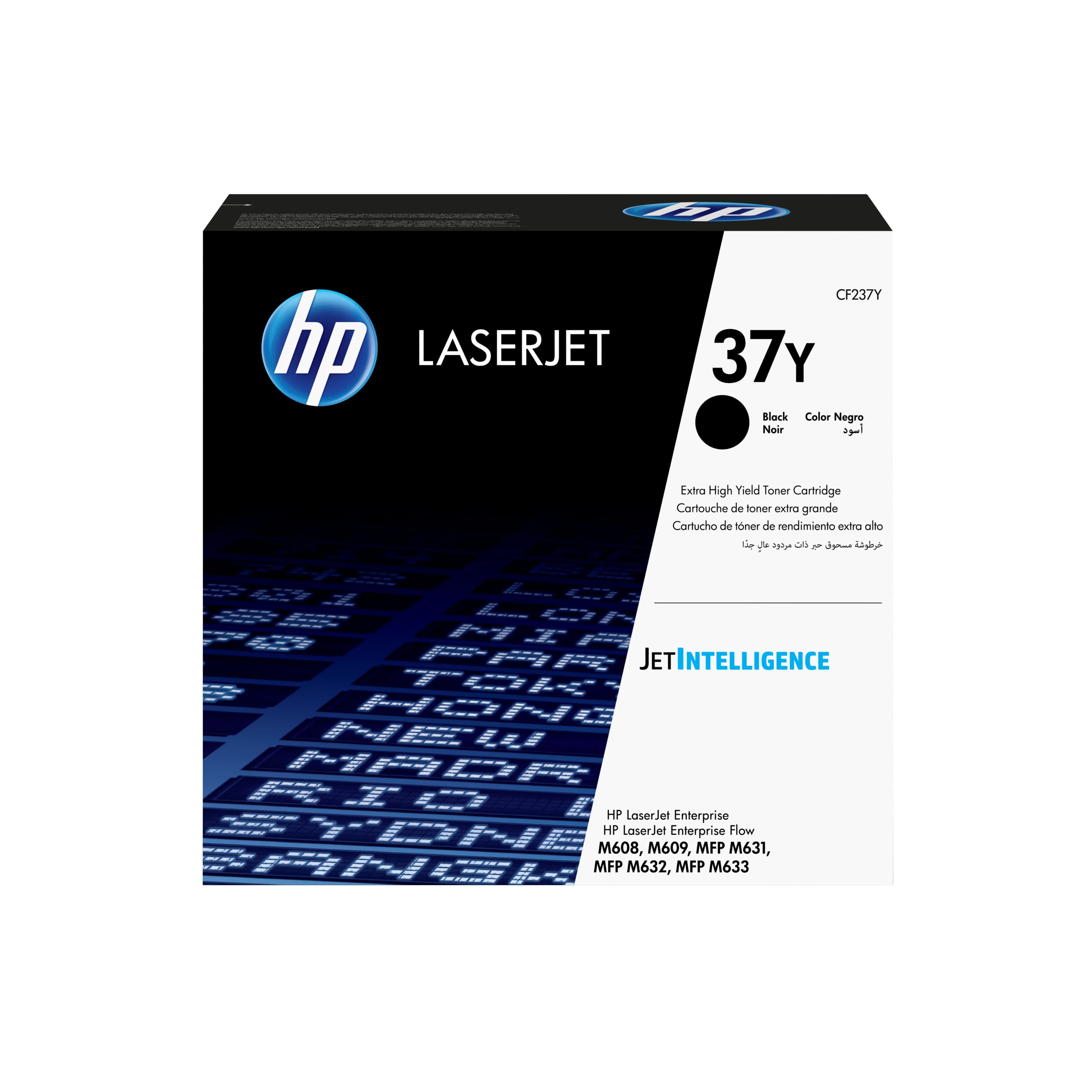 HP 37Y XXL-laservärikasetti, musta