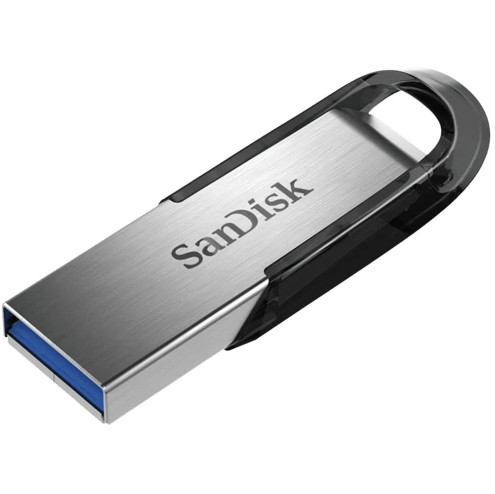 SanDisk Ultra Flair USB 3.0 32 Gt -muistitikku, musta