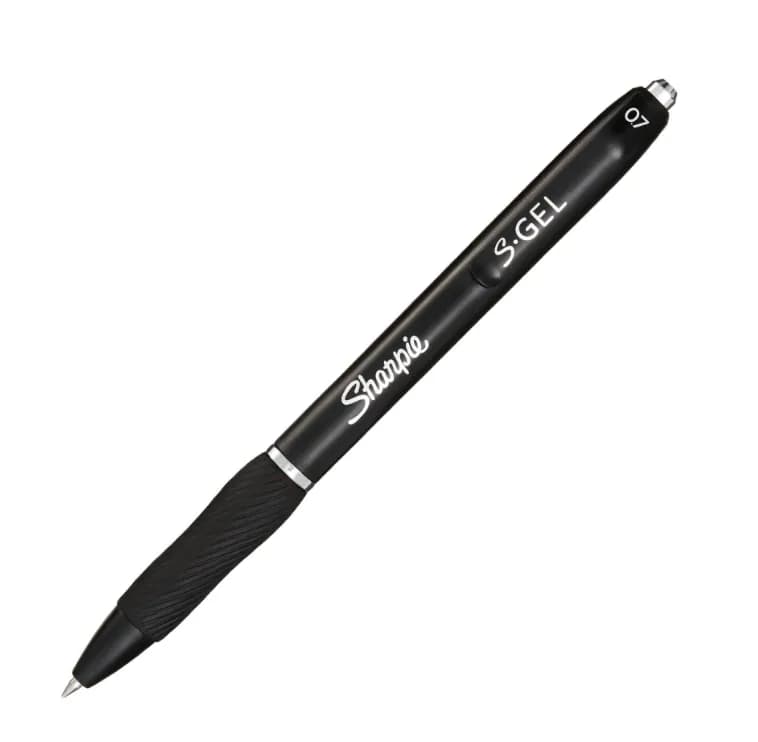 Sharpie S-Gel 0,7 mm 3-Blister Black