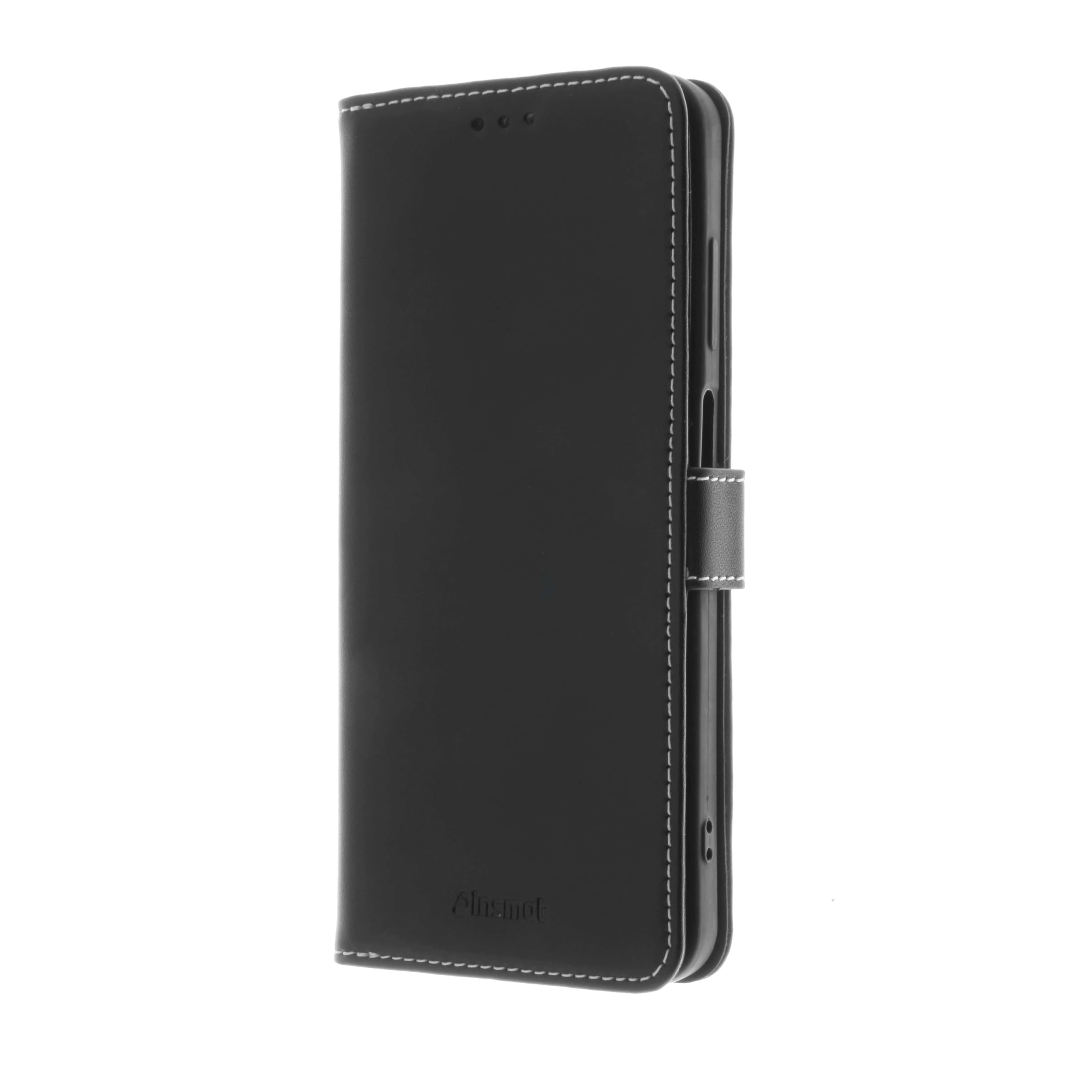 Insmat Flip Case, Nokia G60 -lompakkokotelo, Musta