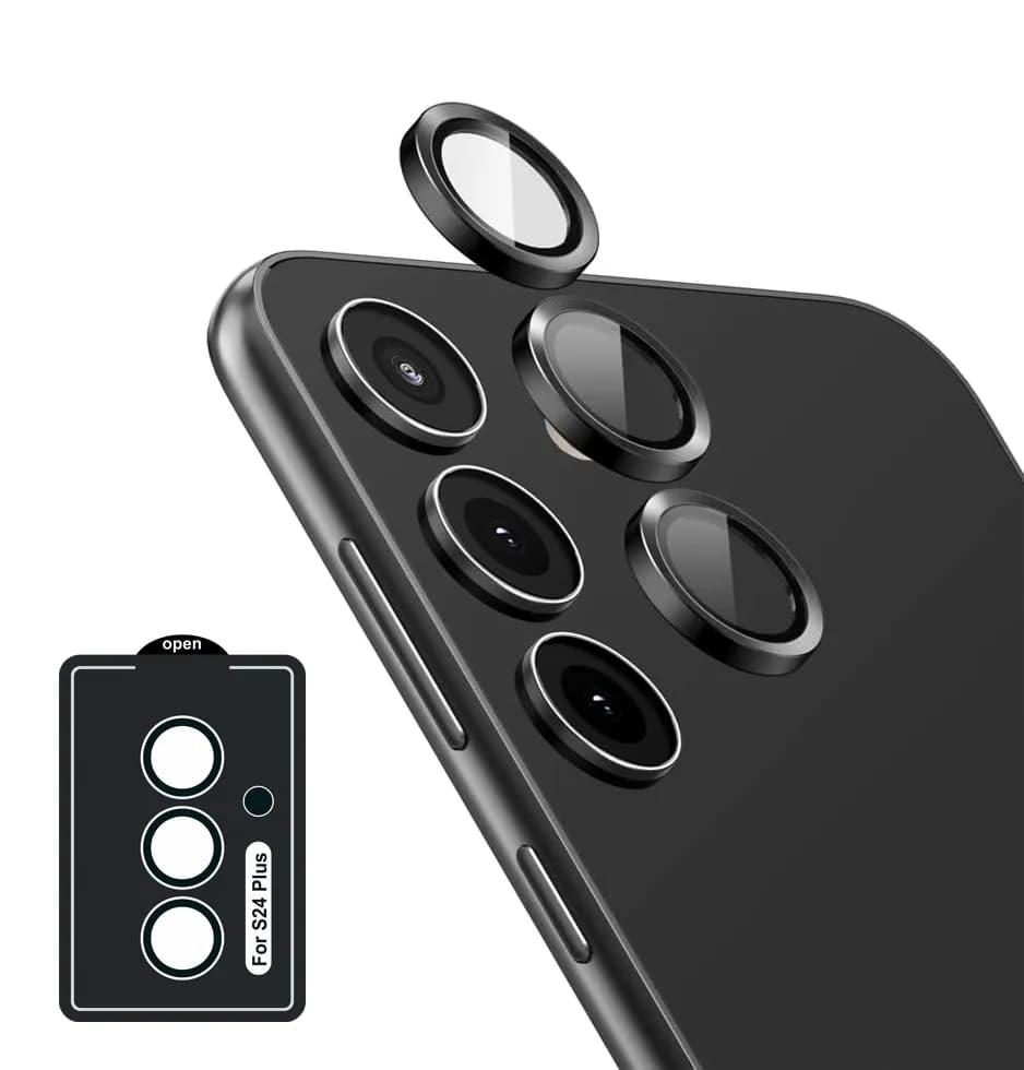 Insmat Camera Cover, Galaxy S24 Plus -kameran linssinsuoja