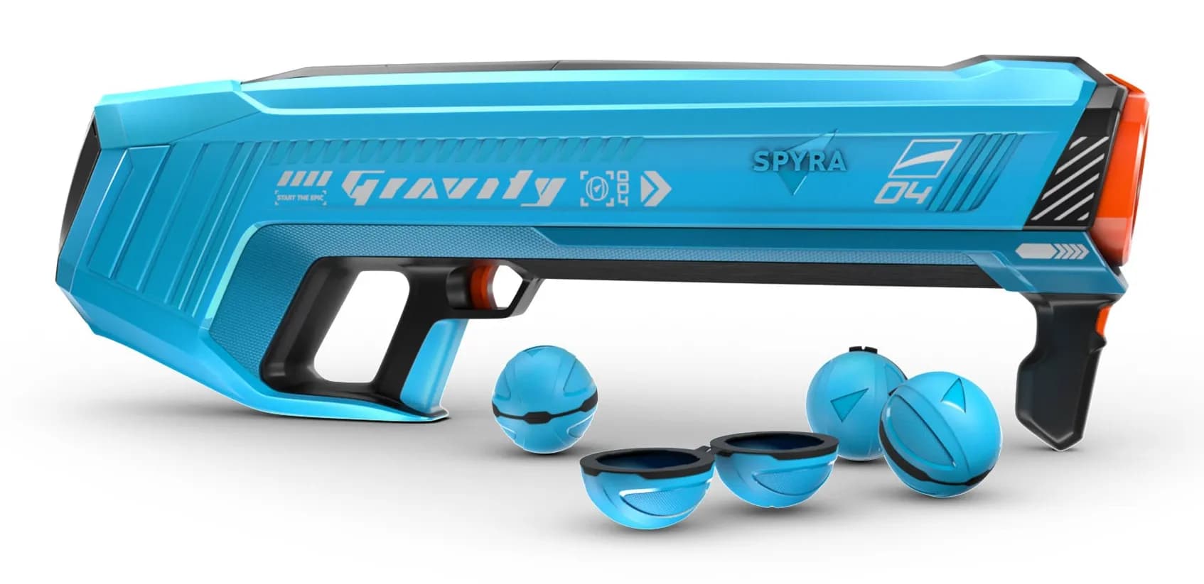 SpyraGravity -vesipistooli, Sininen