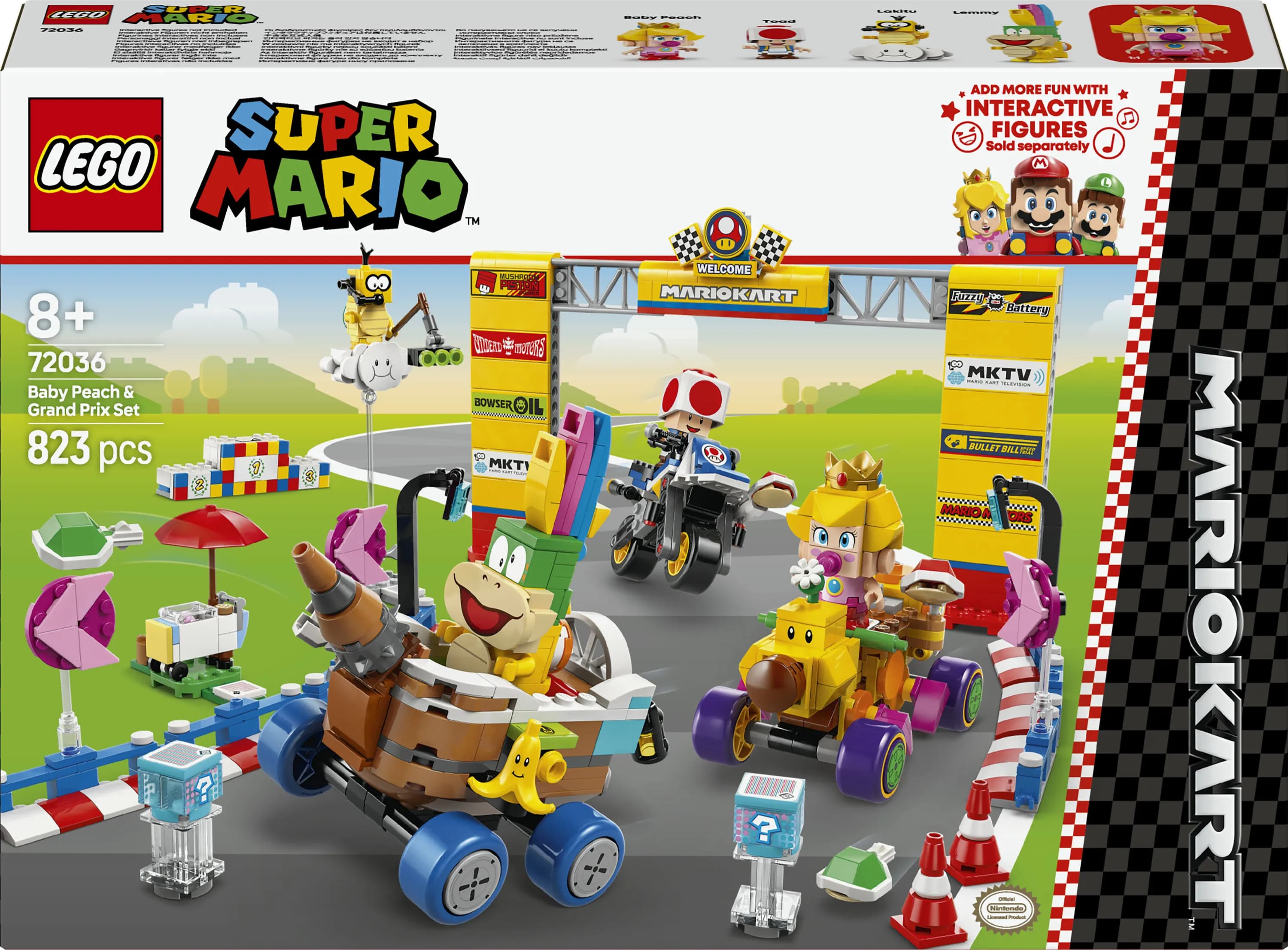 LEGO Super Mario Baby Peach ja Grand Prix Set 72036