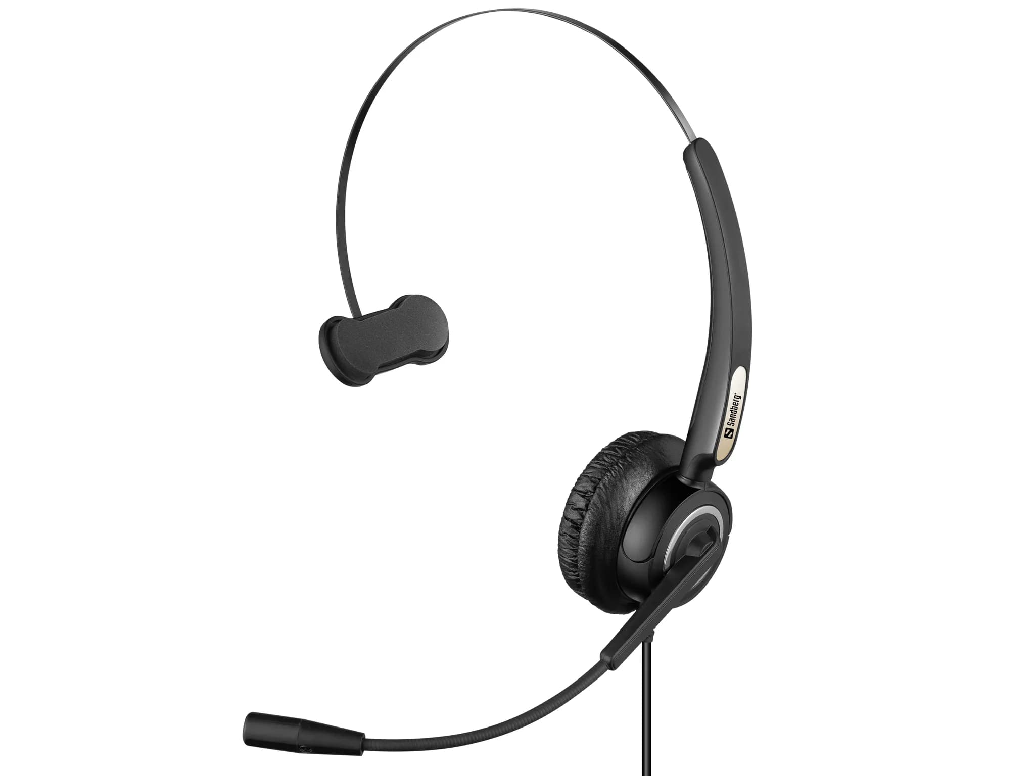 Sandberg USB Office Headset Pro -monokuuloke, musta