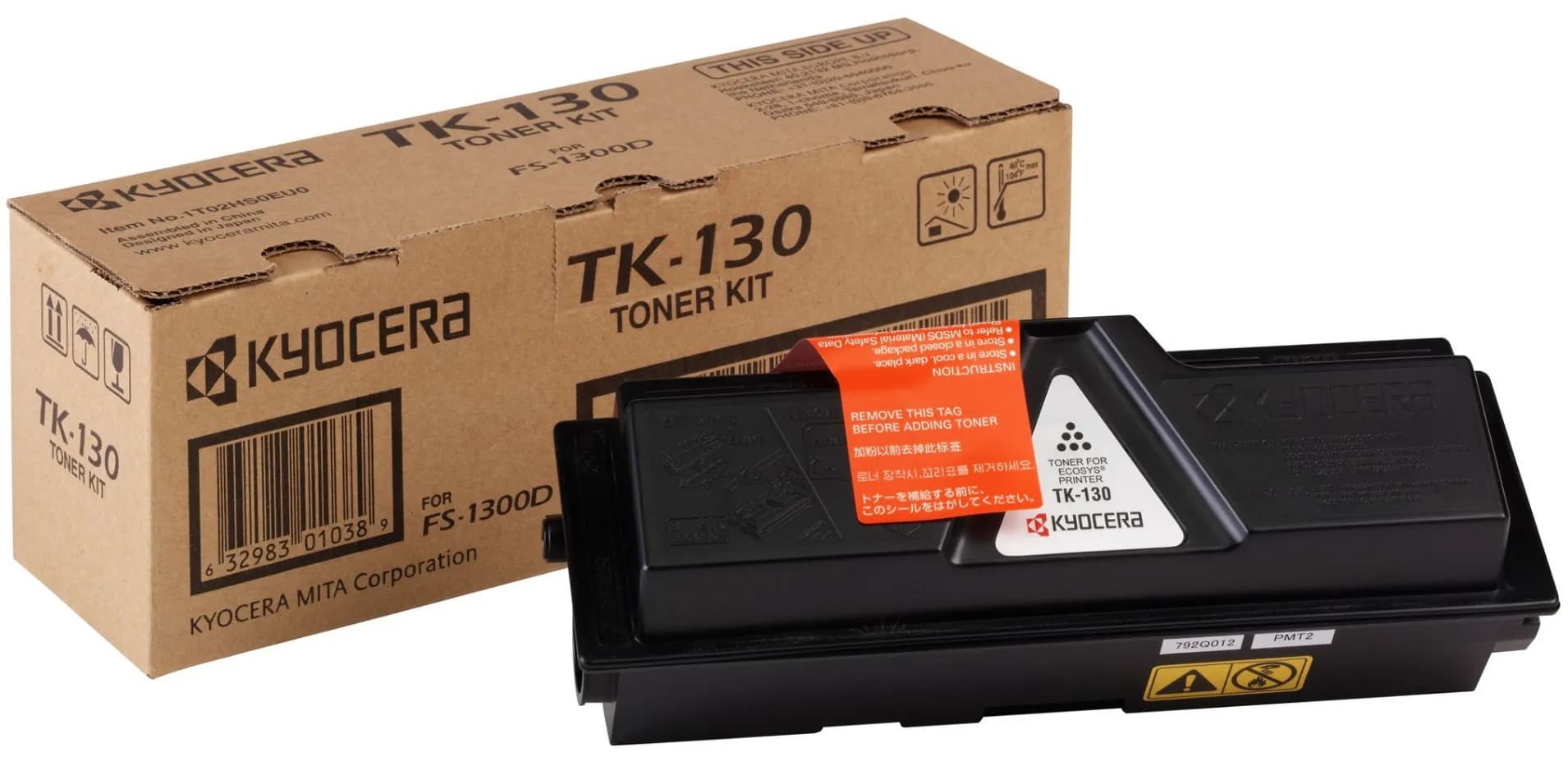 Kyocera TK-130 -laservärikasetti, musta