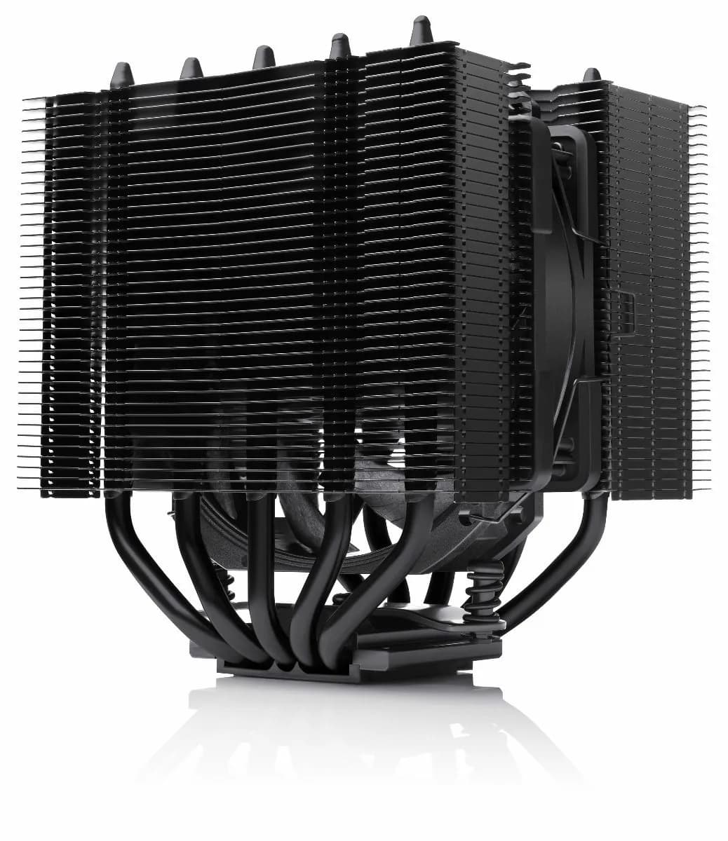 Noctua NH-D12L chromax.black, 120 mm -prosessorijäähdytin, musta