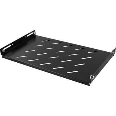 TOTEN 19"" kiinteä hylly, 1U, syvyys 290mm, max 60kg