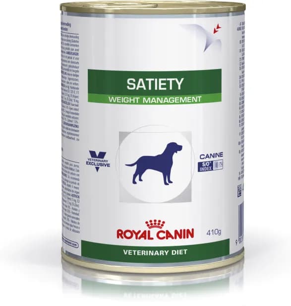 Royal Canin Veterinary Health Nutrition Satiety Weight Management Loaf, Koiran märkäruoka, Adult, 410 g