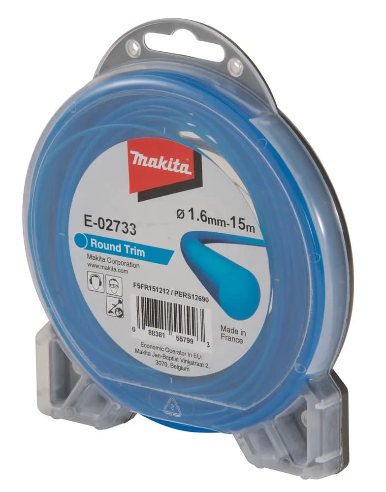 Makita 1,6 mm x 15 m -pyöreä siima