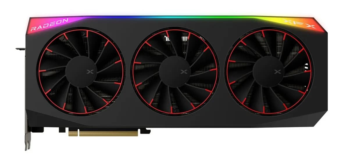 XFX Radeon RX 9070 XT Mercury Magnetic Air Edition RGB 16 Gt OC -näytönohjain
