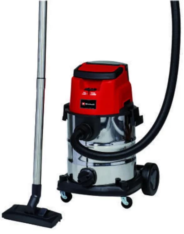 Einhell TE-VC 36/25 Li S-Solo 25 L -märkä-kuivaimuri, musta, punainen