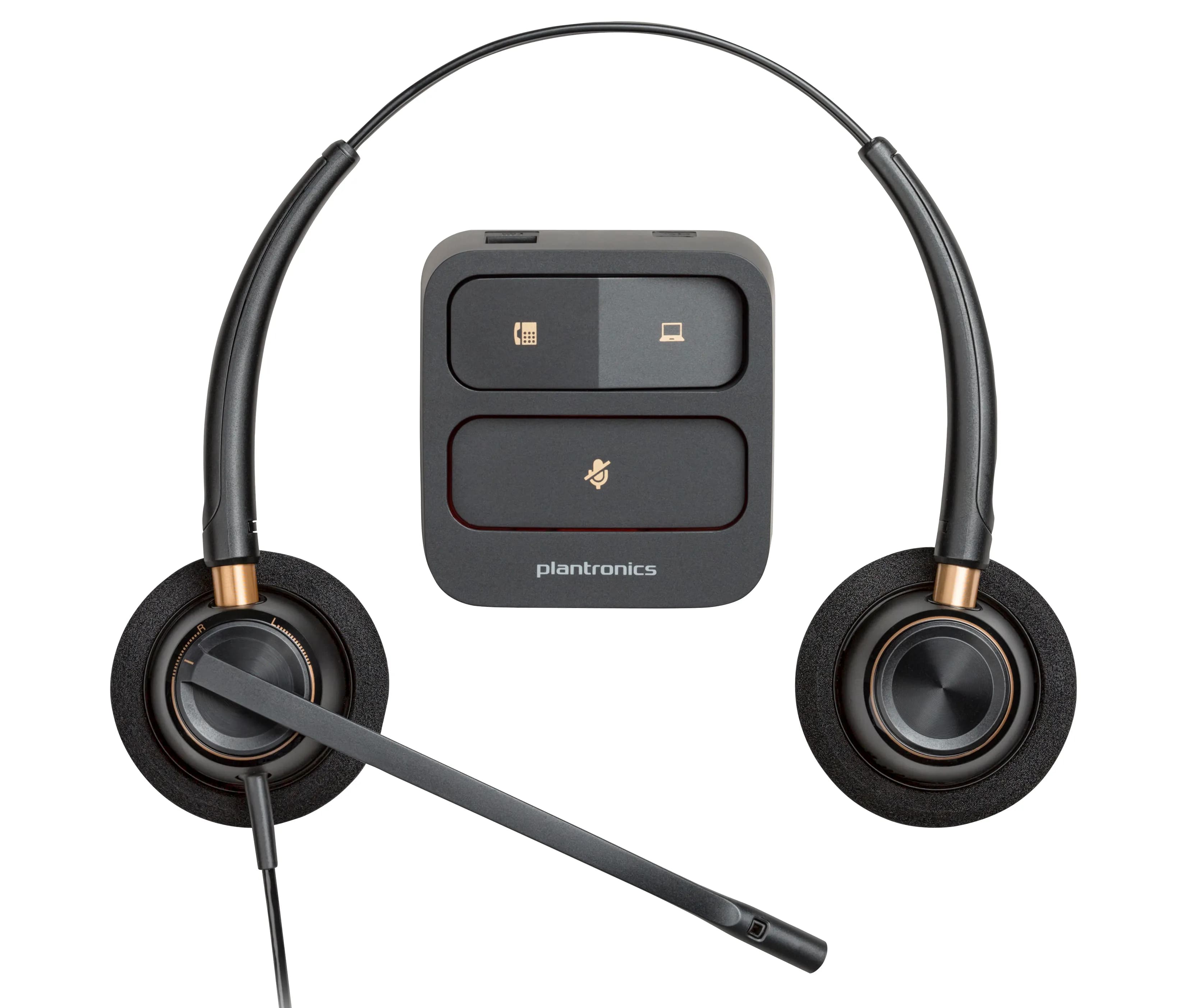 Plantronics EncorePro HW520 -kuulokemikrofoni, musta