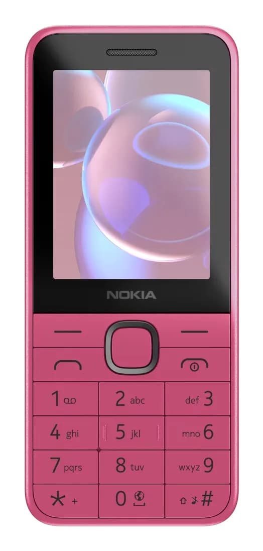 Nokia 225 4G (2024) -puhelin, pinkki