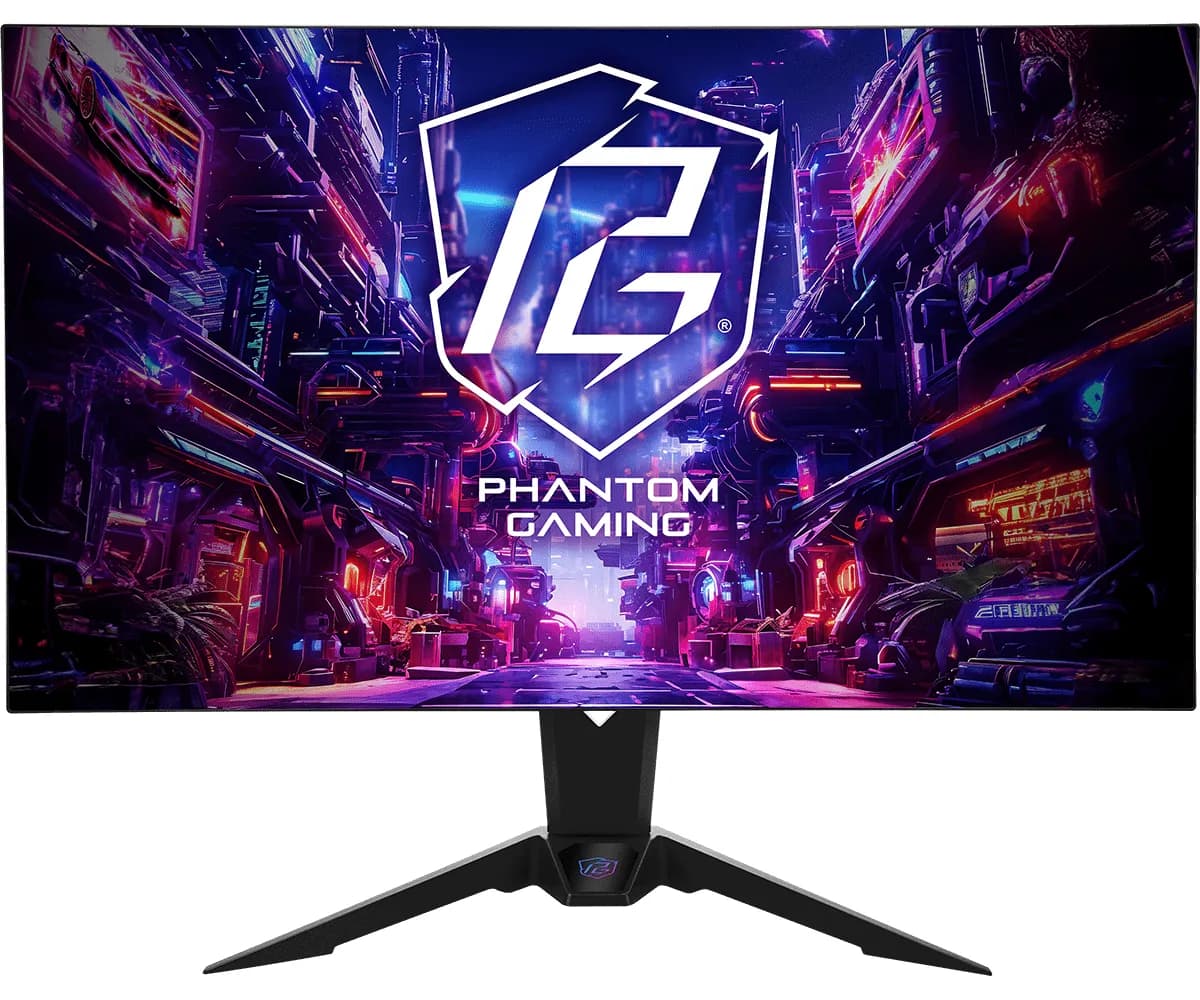 ASRock PGO32UFS 32"" 4K UHD, WOLED -pelinäyttö, USB-C PD ja KVM