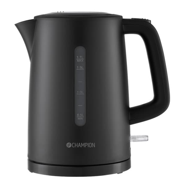 Champion VK120 -vedenkeitin, 1,7 l, 2200 W, Matte Black
