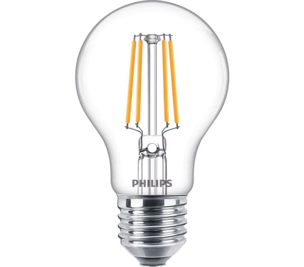 Philips 3-pack LED E27 Normal Klar 40W