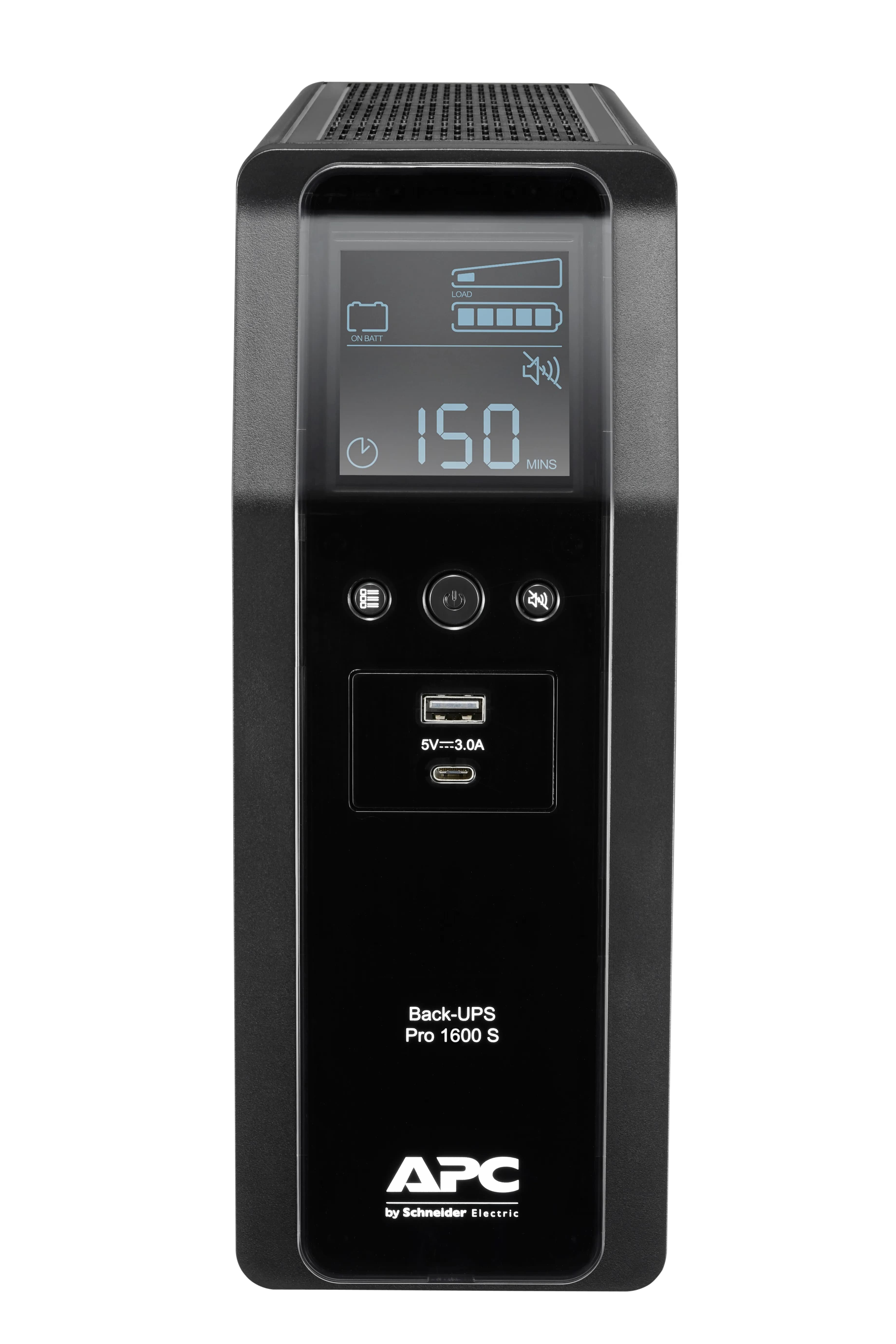 BACK UPS PRO BR 1600VA, SINEWAVE,8 OUTLETS, AVR, LCD INTERFACE
