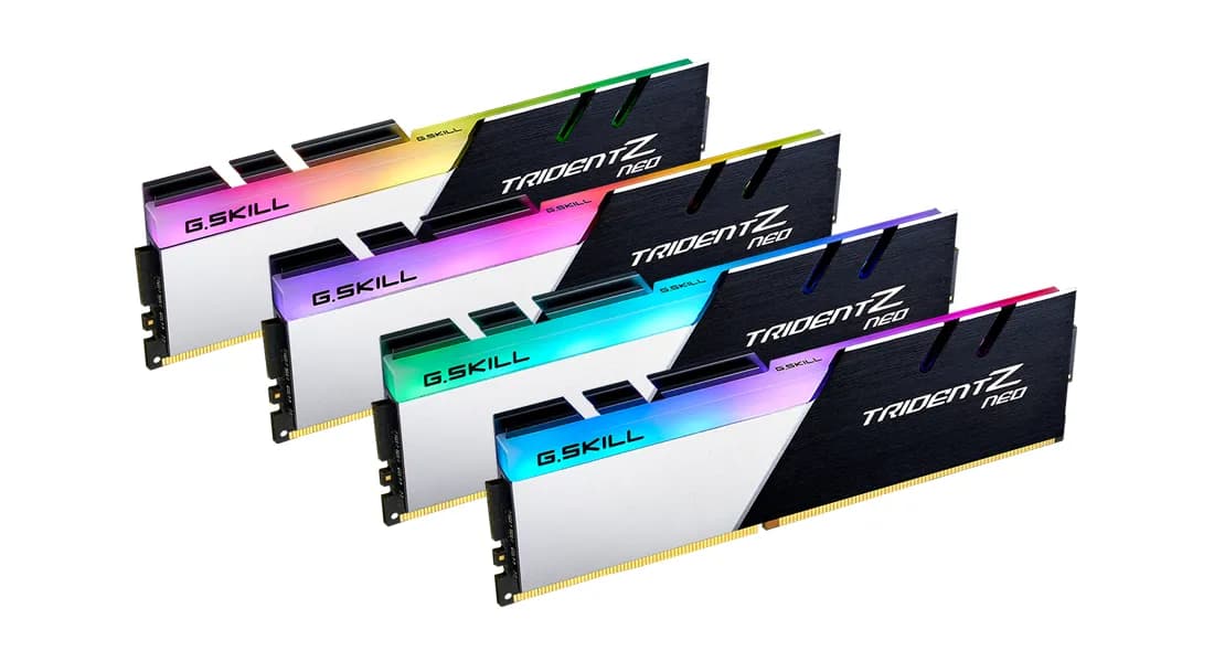 G.SKILL Trident Z Neo RGB 32 Gt (4 x 8 Gt) DDR4 3000 MHz, CL16 -muisti (XMP)