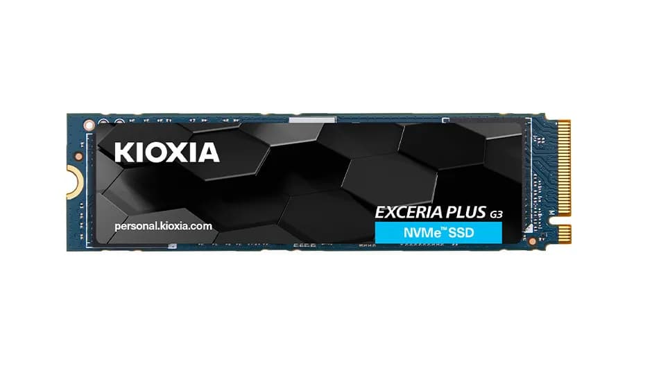 KIOXIA EXCERIA PLUS G3 1 Tt M.2 PCIe 4.0 NVMe -SSD-levy