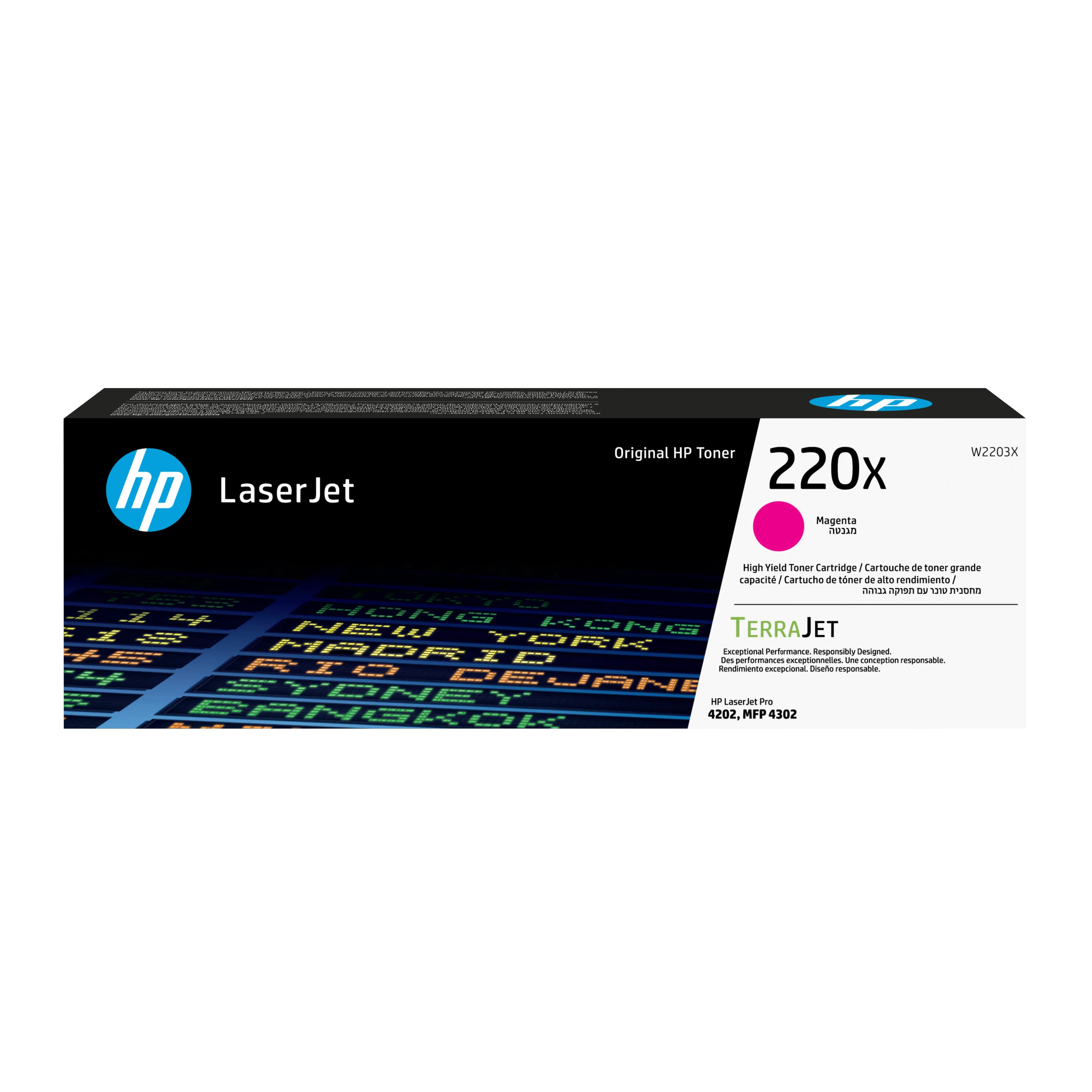 HP 220X -laservärikasetti, magenta