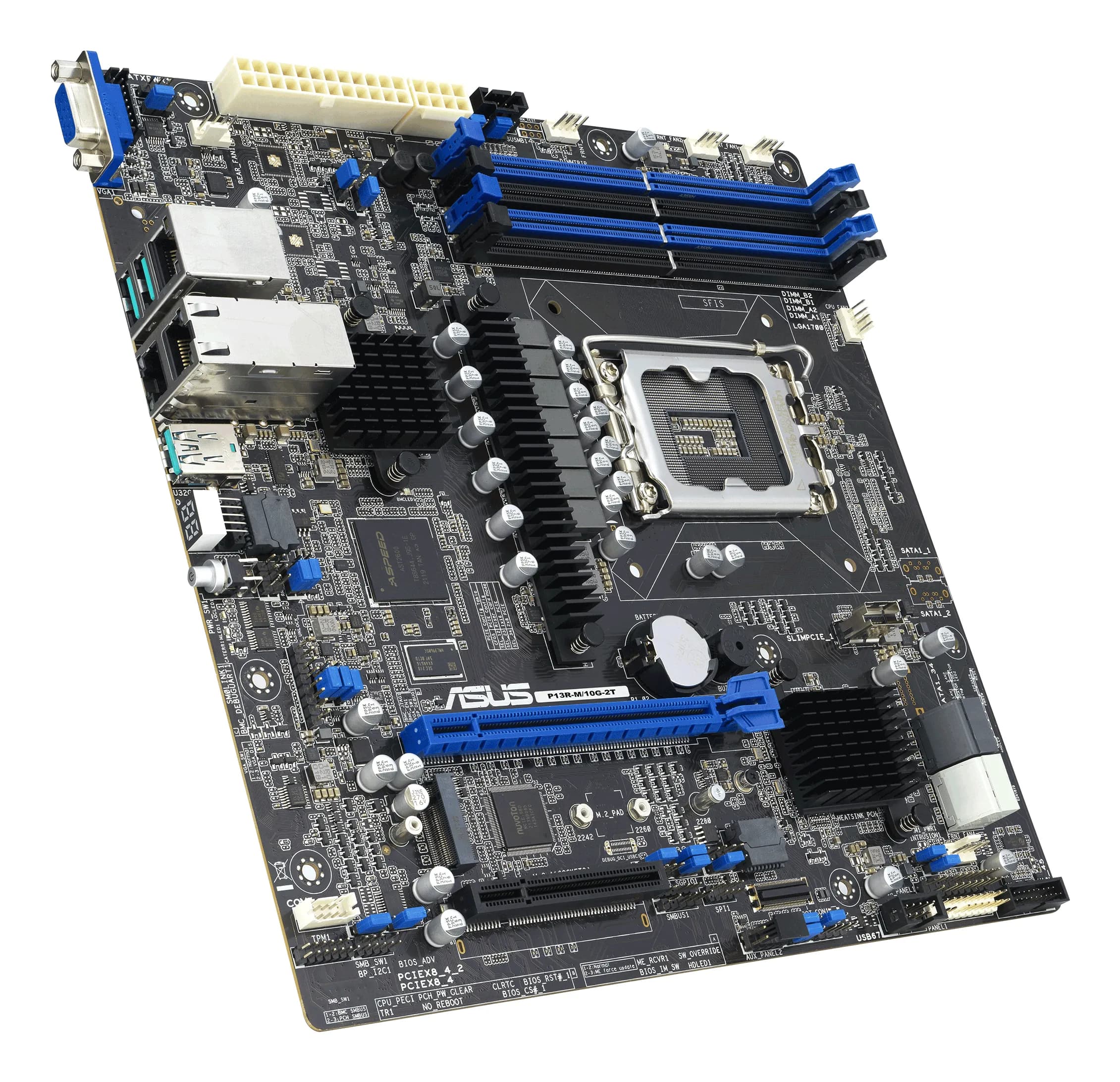 Asus P13R-M/10G-2T C262 LGA 1700 mATX -emolevy