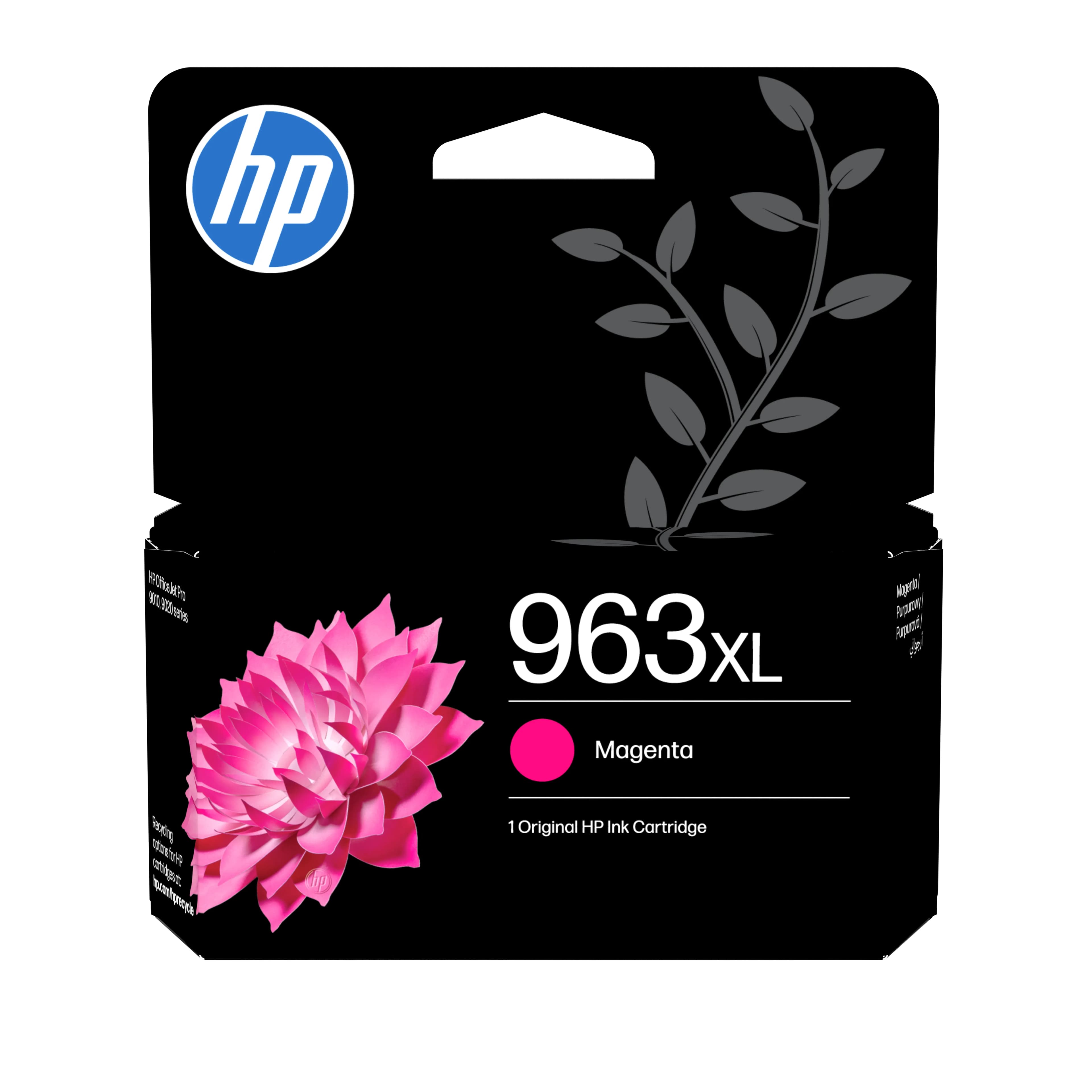 HP 963XL-mustekasetti, 23.25 ml, magenta