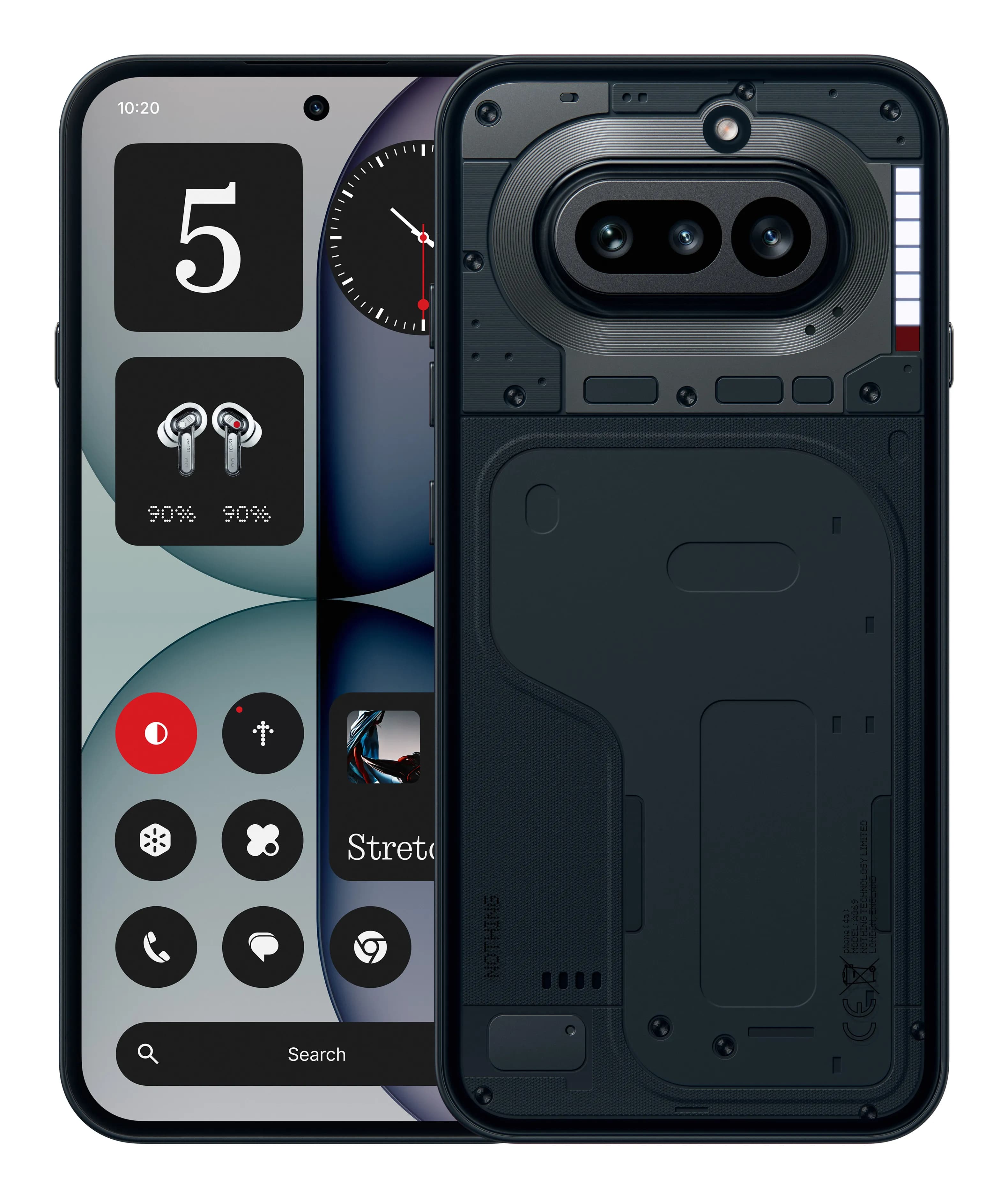 Nothing Phone (4a) 12/256 Gt -puhelin, musta