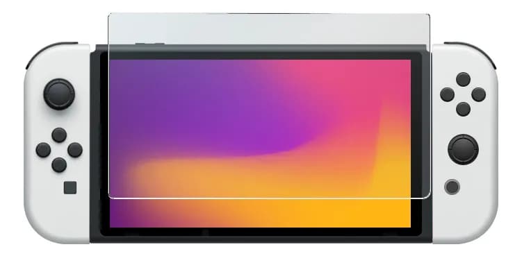 Deltaco Gaming Switch OLED -näyttösuoja, läpinäkyvä