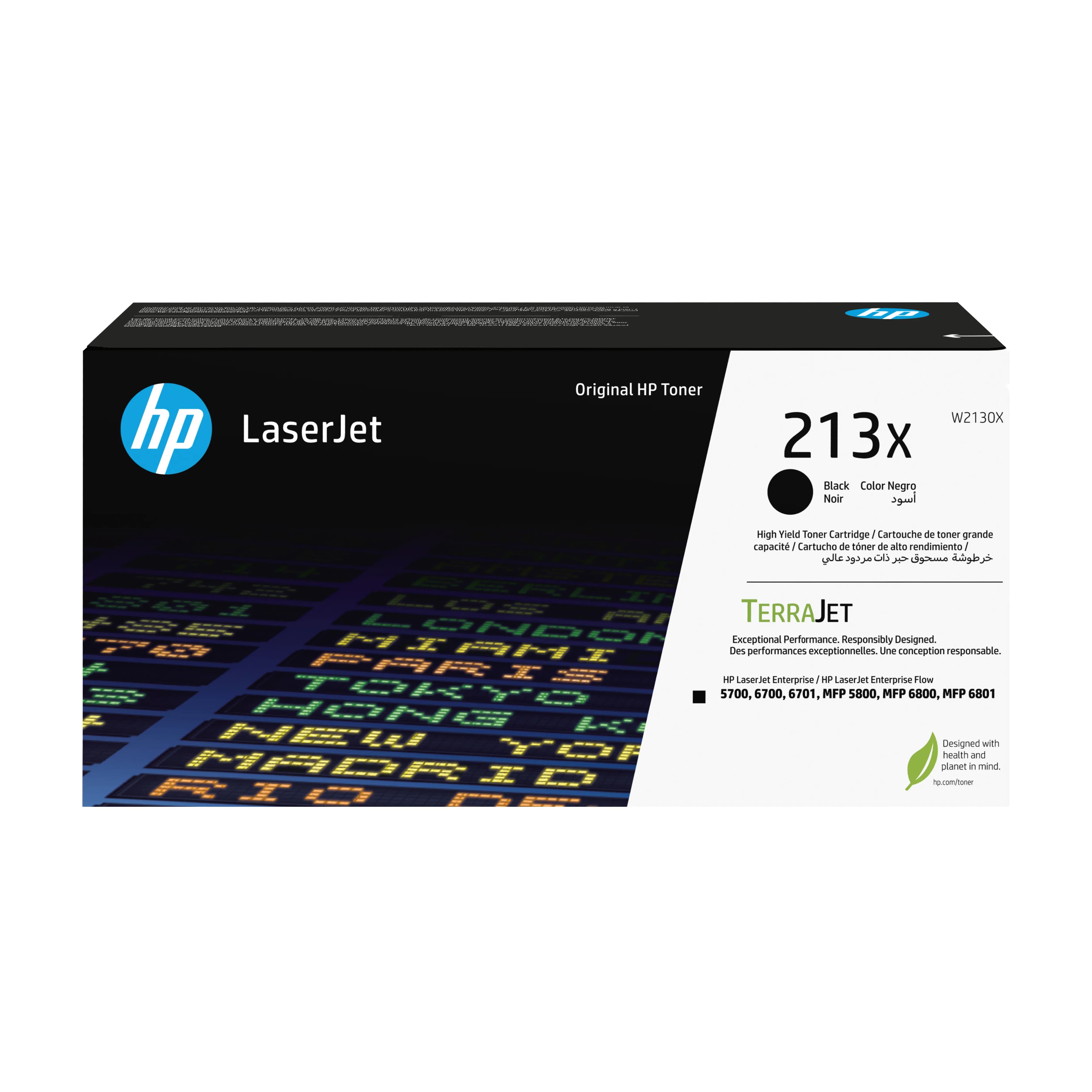 HP 213X High Yield -laservärikasetti, musta