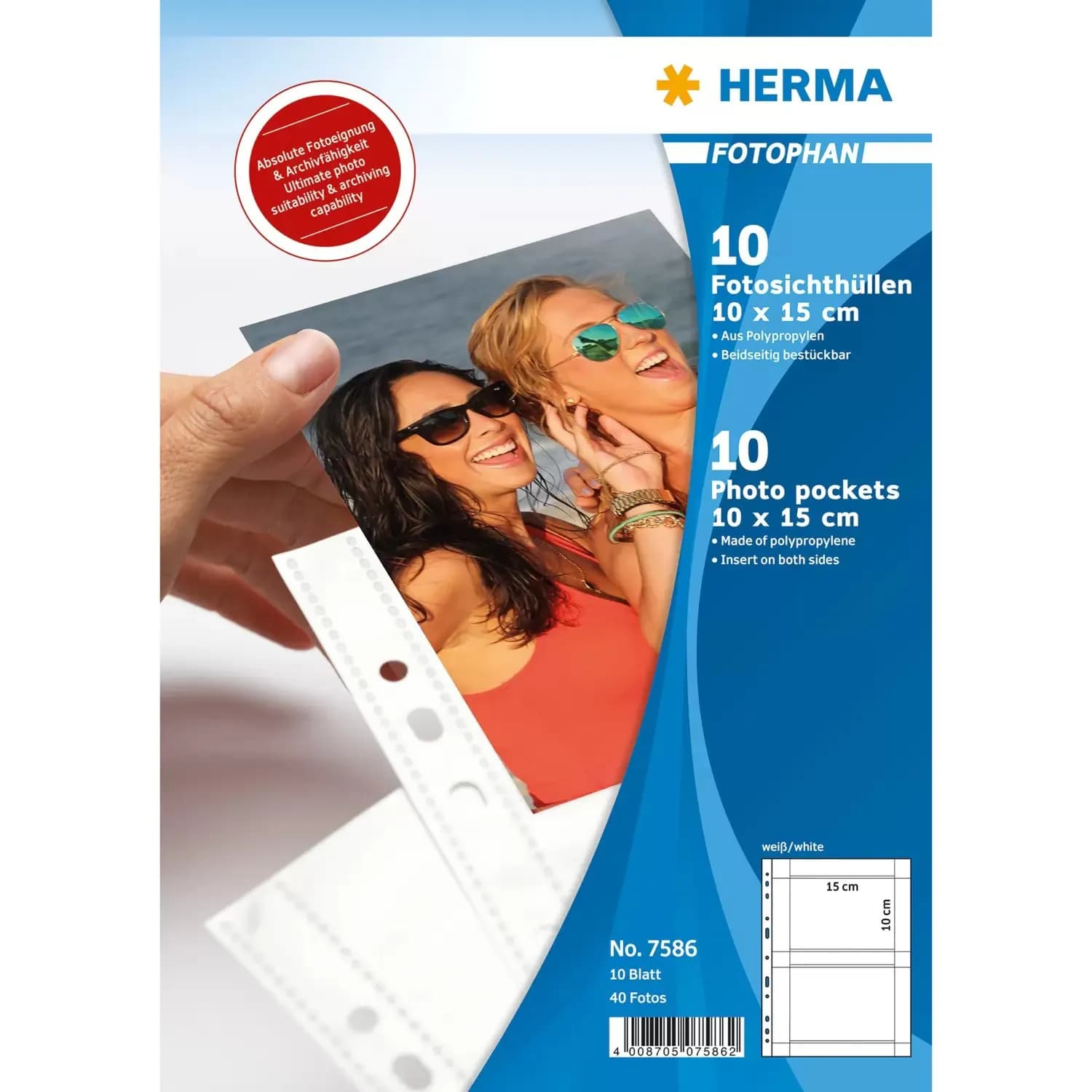 Fotophan transp. photo pockets