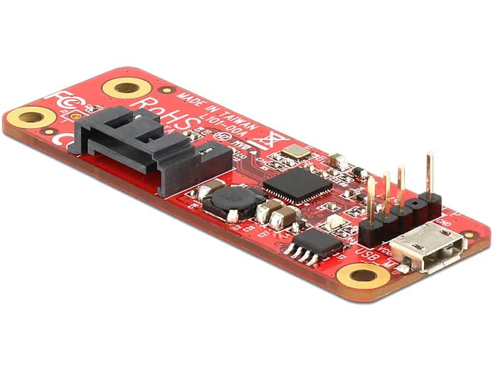 DeLOCK 62626,Adapter för att ansluta SATA-enheter till Raspberry Pi