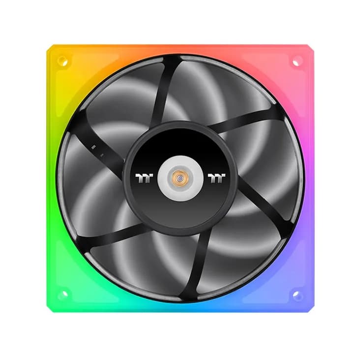Thermaltake TOUGHFAN 14 PWM ARGB -tuuletinsarja, hydraulinen laakeri, 140 mm, 3 kpl, valkoinen