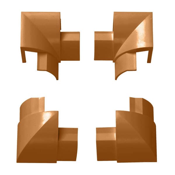D-LINE Adapterisetti 22x22mm Tammenvärinen