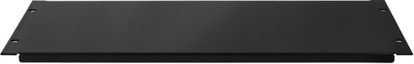 TOTEN Peitelevy 4U, 19"", musta