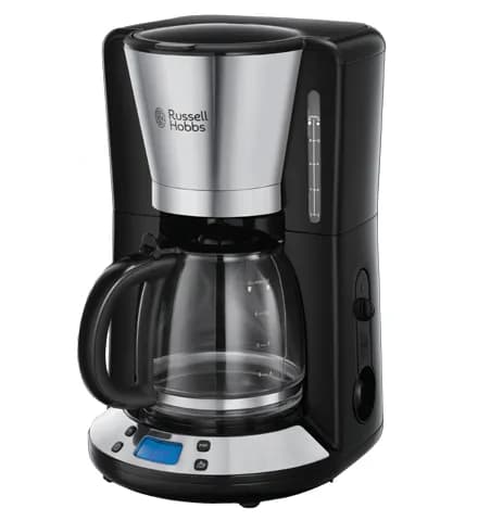 Russell Hobbs Victory 24030-56 10 kupin -kahvinkeitin, musta, ruostumaton teräs