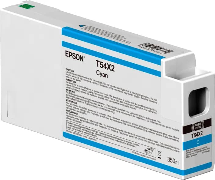 Epson C13T54X200 -mustekasetti, 350 ml, cyan