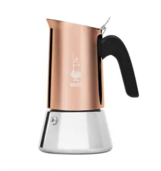 Bialetti Venus -mutteripannu, 6 kuppia, ruostumaton teräs, induktiolle sopiva, kupari / ruostumaton teräs