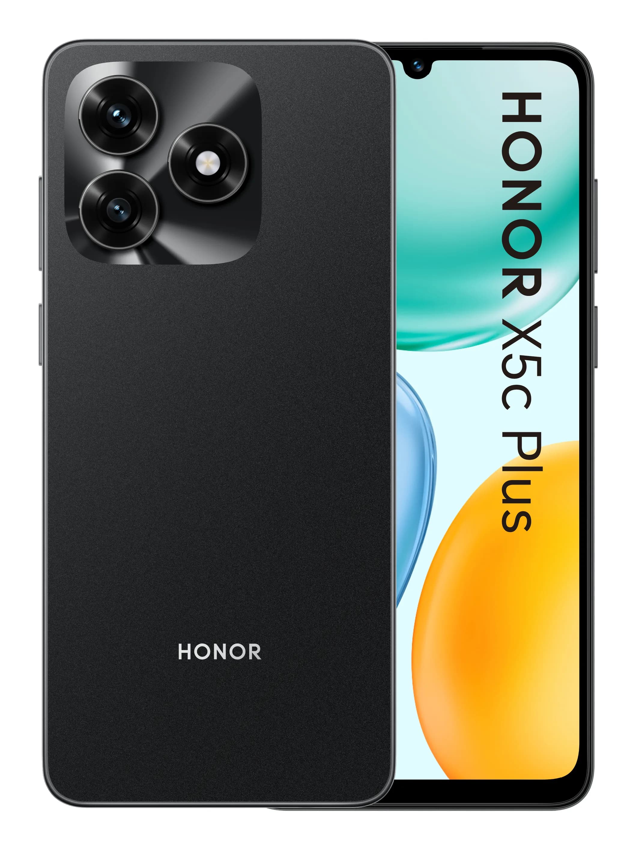 HONOR X5c Plus 4/64 Gt -puhelin, Midnight Black