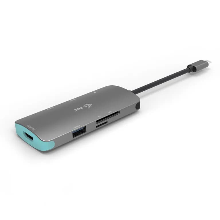I-Tech USB-C Metal Nano Dock 4K HDMI + Power Delivery 100 W -matkatelakka