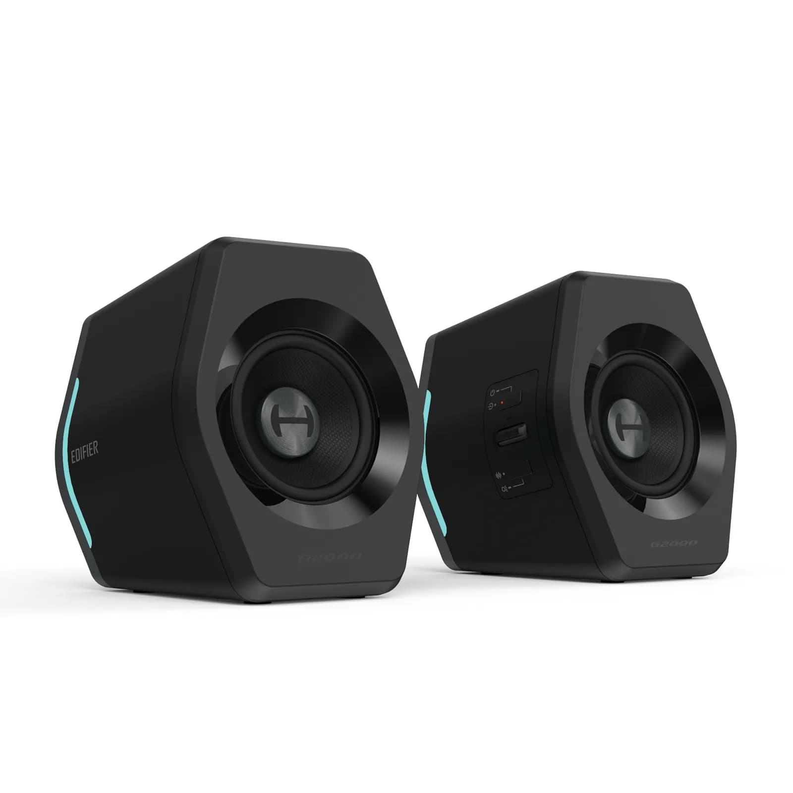 Edifier G2000 2.0 Bluetooth, USB, AUX pelikaiutin, musta