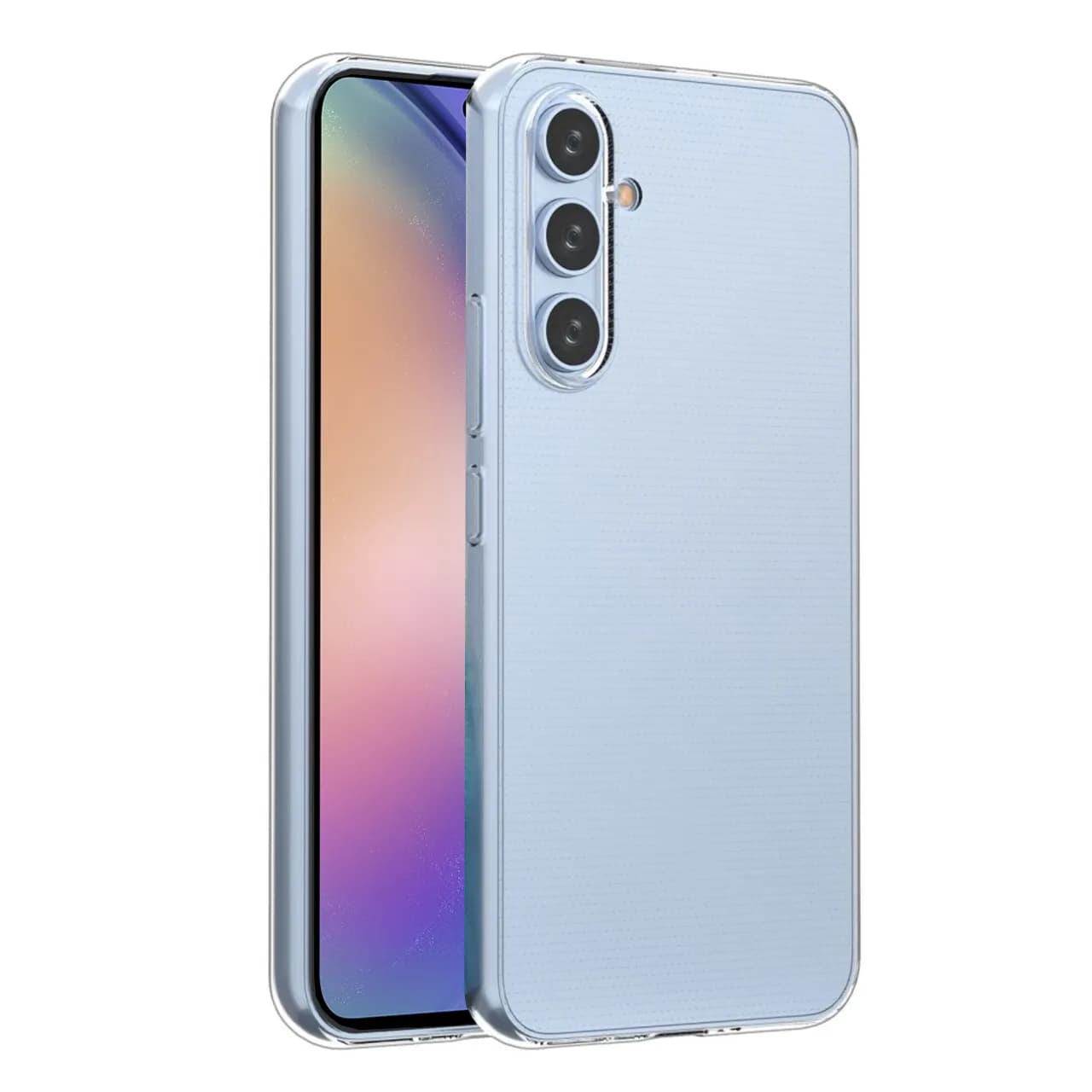 Insmat Crystal Cover, Galaxy A54 5G -suojakuori, Läpinäkyvä