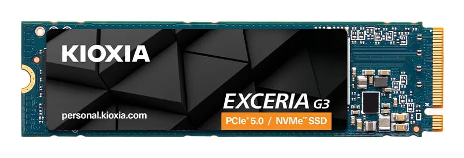 KIOXIA Exceria G3 1 TB M.2 2280 PCI Express 5.0 x4 NVMe SSD-levy