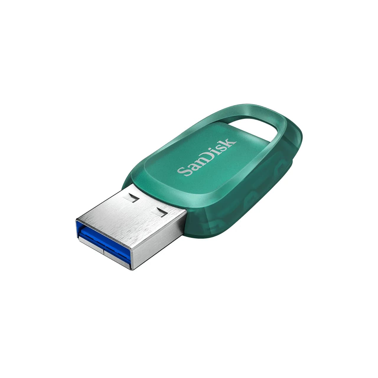 SanDisk Ultra Eco USB 3.2 Gen 1 256 Gt -muistitikku, vihreä