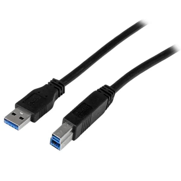 StarTech USB 3.2 Gen 1 USB-A – USB-B -kaapeli, 2 m, musta