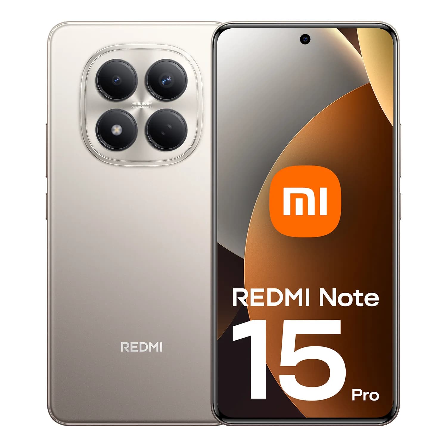 Xiaomi Redmi Note 15 Pro 4G 8/256 Gt -puhelin, Titanium