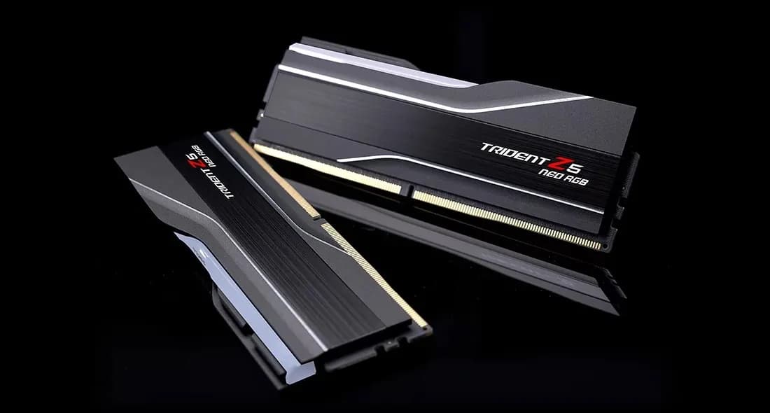 G.SKILL Trident Z5 Neo RGB 32 Gt (2 x 16 Gt) DDR5 6000 MHz, CL32 -muisti (EXPO)
