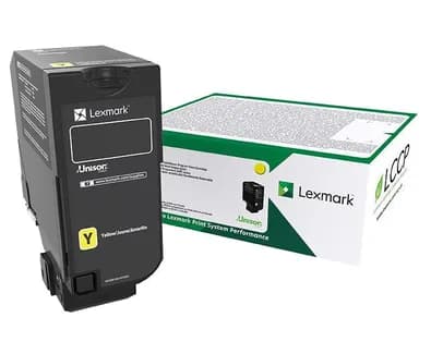 Lexmark 75B20Y0 -laservärikasetti, keltainen